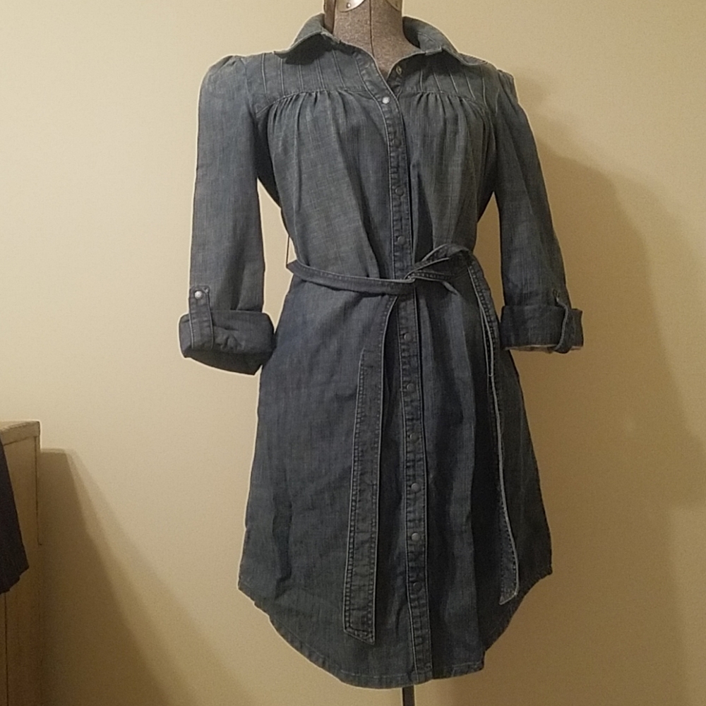 Denim dress